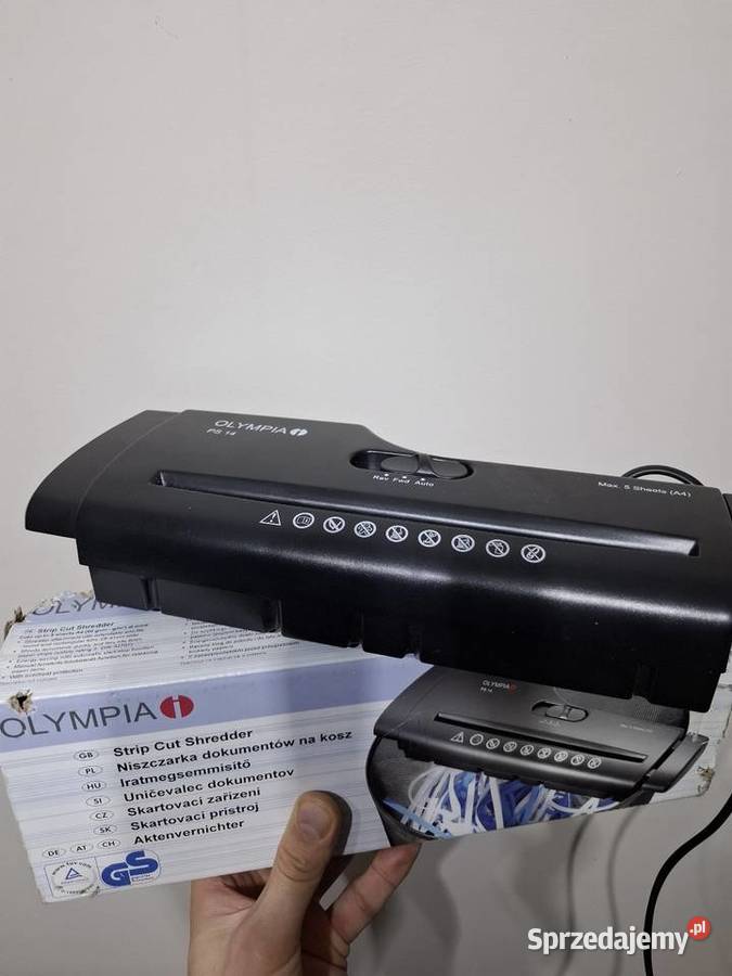 Olympia 14 niszczarka dokumentów papieru Kraków