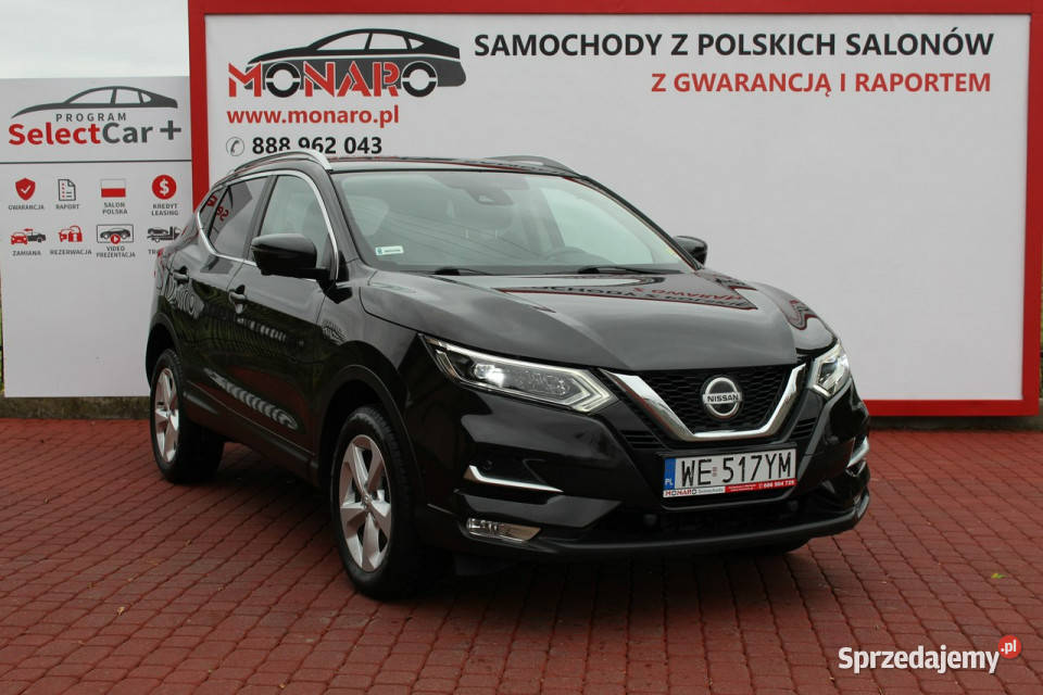 Nissan Qashqai TEKNA 13 DiGT 140 Salon Polska gniazdo USB Włocławek sprzedam