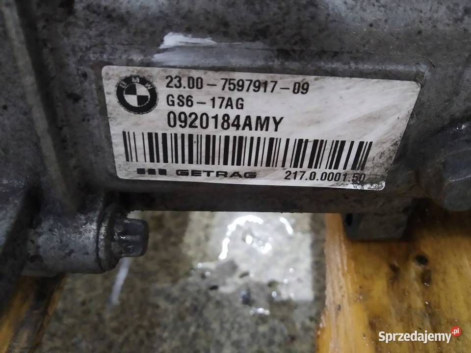 SKRZYNIA BIEGÓW 7597917 16 THP Bmw Seria 1 II Skrzynie biegów manualne