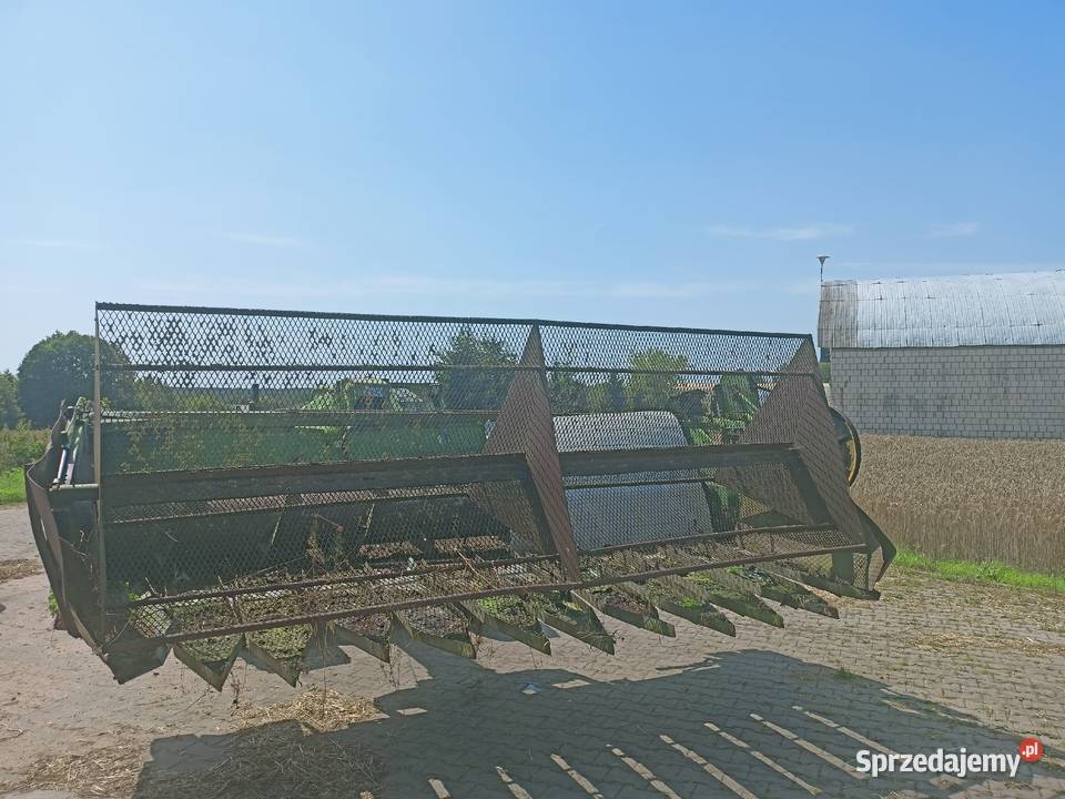 Hederprzystawka do słonecznika John Deere podlaskie Wólka Poduchowna