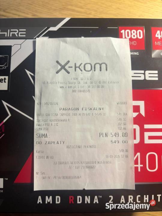 Karta graficzna niski profil Sosnowiec