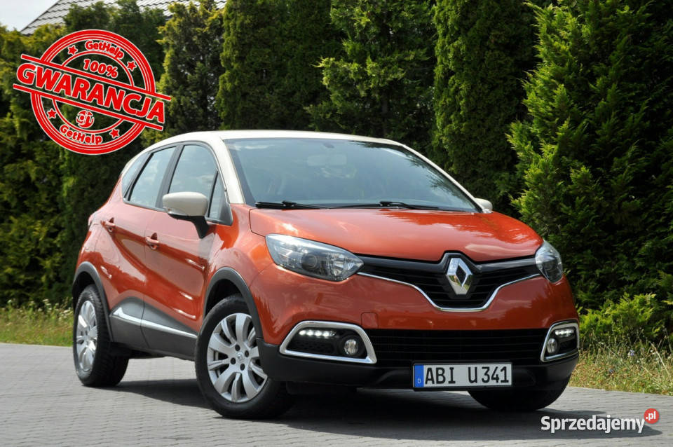 Renault Captur 12i120LedAutomatWelurKeyless GoI pomarańczowy mazowieckie Ostrów Mazowiecka