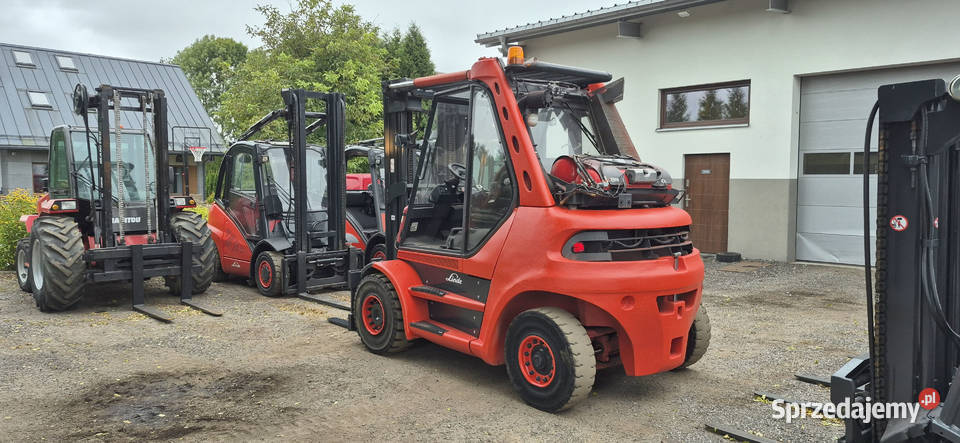 Wózek Widłowy Linde H60T 2560 mth Triplex 570 m Wózki widłowe Małkinia Górna