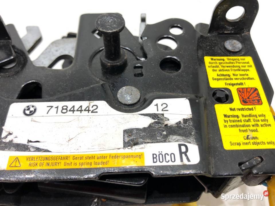 ZAMEK MASKI BMW F11 Kombi 7184442 0917 osobowe Zamki, wkładki i kluczyki