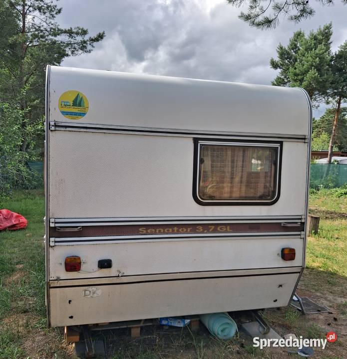 Sprzedam stacjonarną przyczepę kempingową
