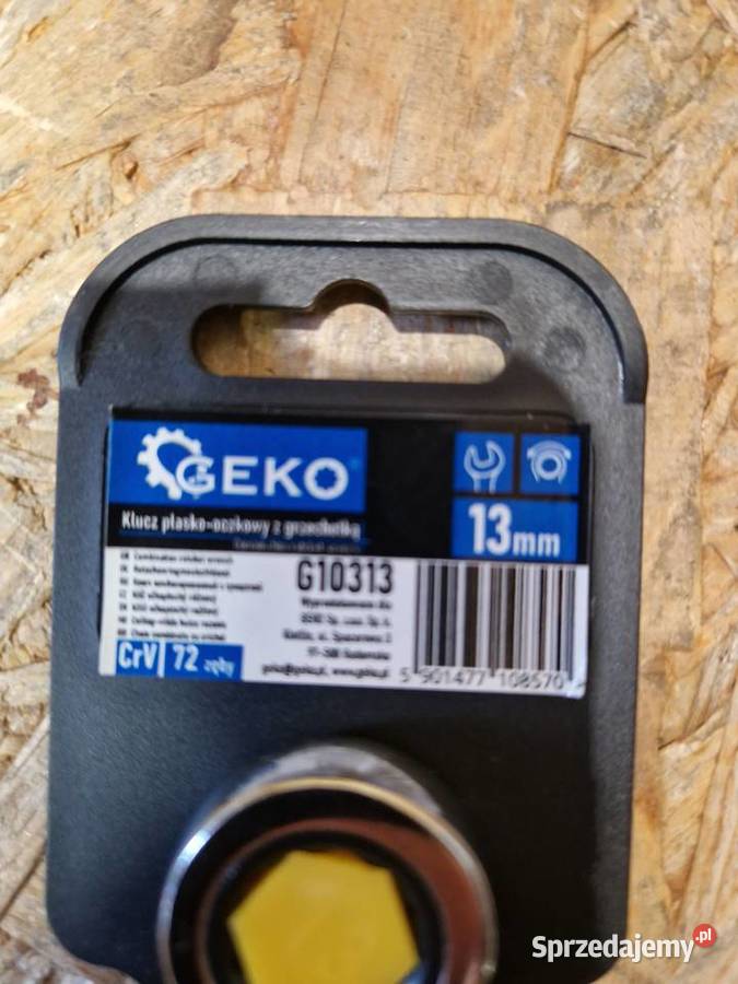 Klucz płasko oczkowy z grzechotką 13mm G10313 Głogowa sprzedam