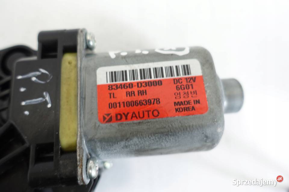 Hyundai Tucson III 15 SILNICZEK TYLNEJ SZYBY tył Rudka