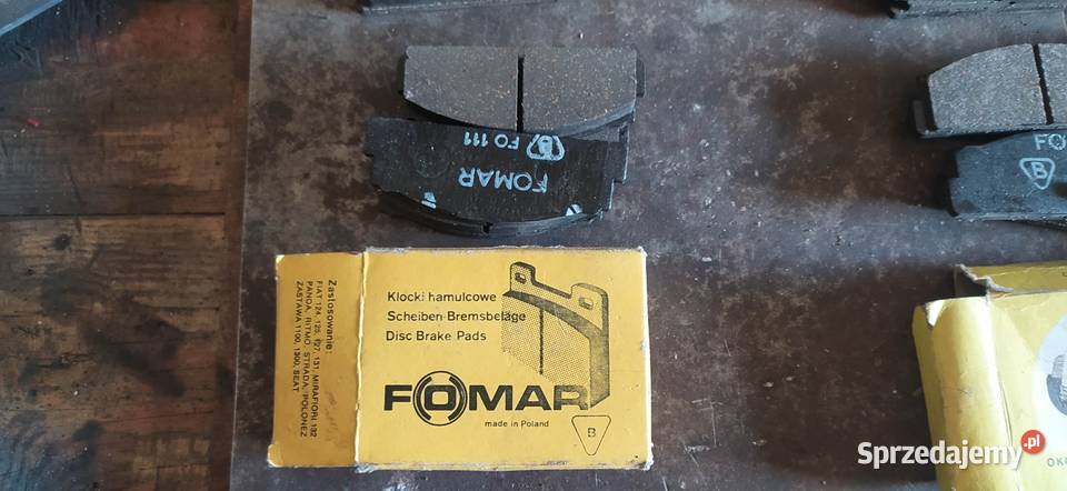 Klocki hamulcowe Fiat 125p Polonez osobowe