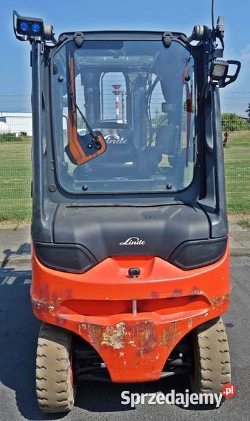 5 Ton Linde wózek widłowy elektryczny z Gdynia