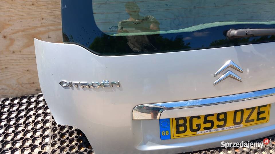 CITROEN C3 PICASSO I HB KLAPA TYŁ EZRC Zbierkowo