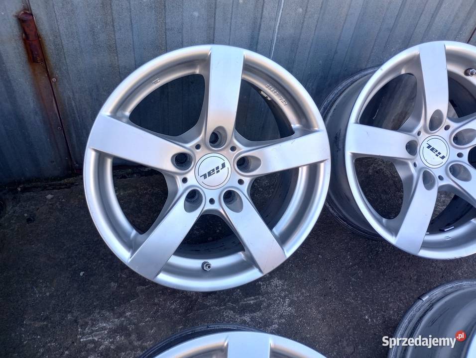 16 5x120 BMW E39 E34 E38 E60 Alufelgi Rial felgi Średnica 16" Brześć Kujawski