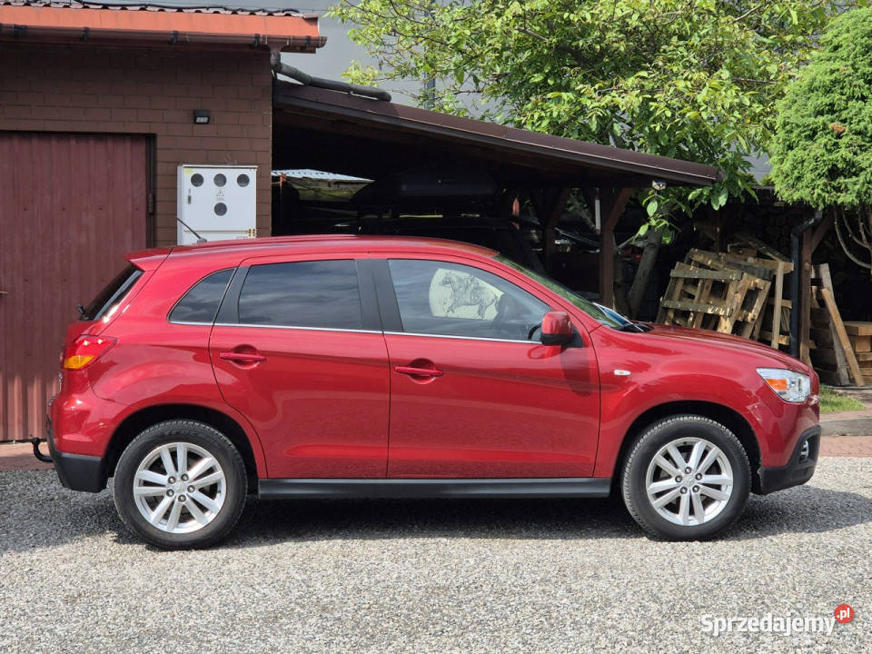 Mitsubishi ASX 2011r 4x4 18D 150 Oryginalny czerwony Mitsubishi Radom