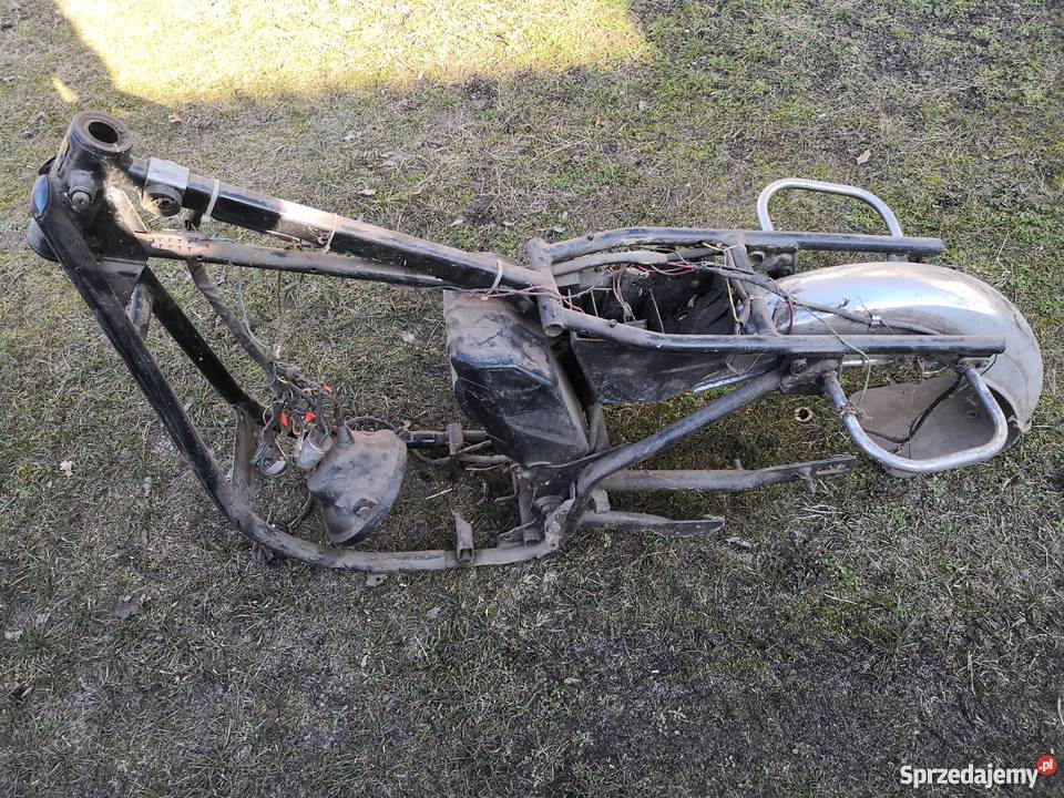 Jawa 350 rama dokumenty Pyrzany