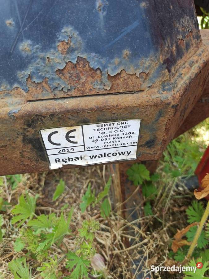 Rębak walcowy do drewna R150 z taśmociągiem
