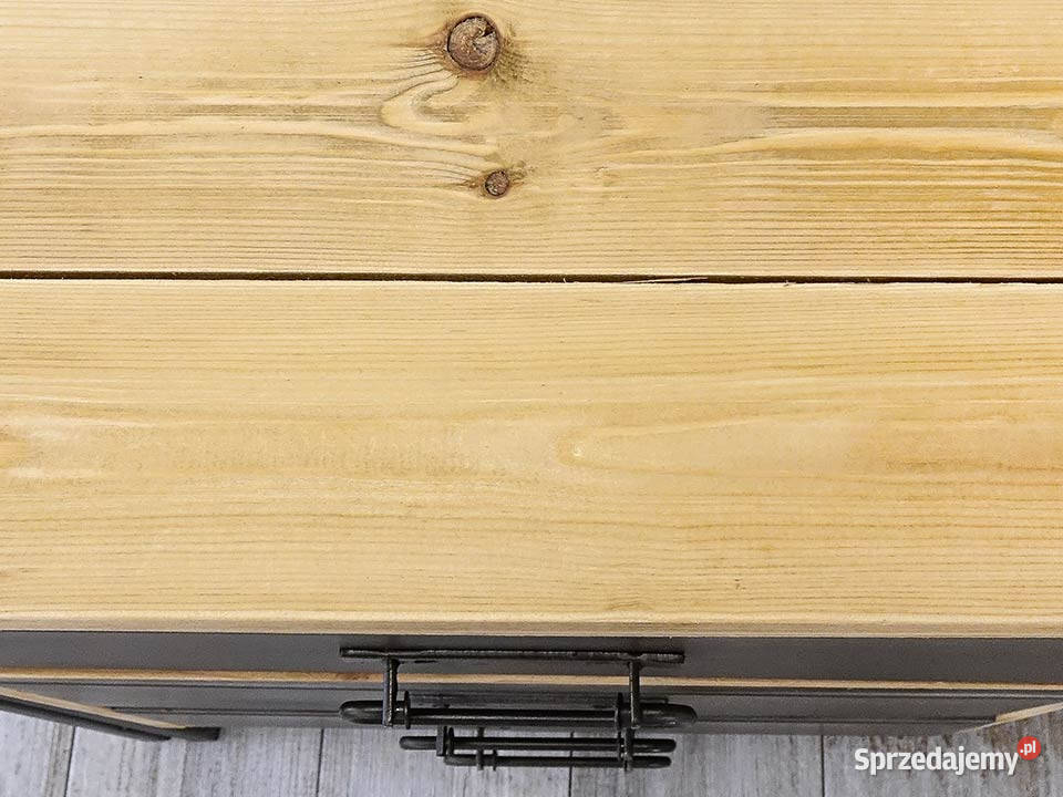 Biurko industrialne STEEL WOOD 1 Dom i Ogród Chmielnik