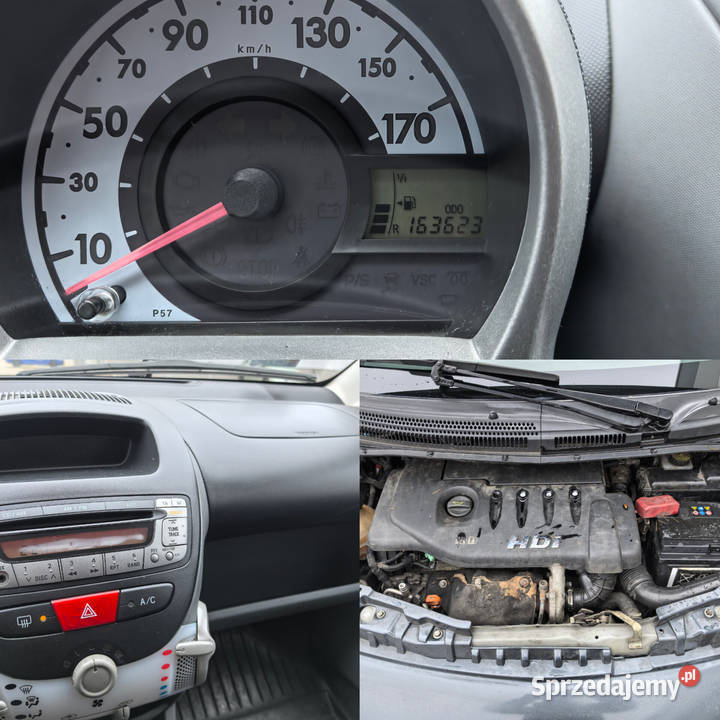 Citroen C1 1 4 HDI 2009 LIFT Klima Nowe Opony 5 4/5 wielkopolskie Poznań