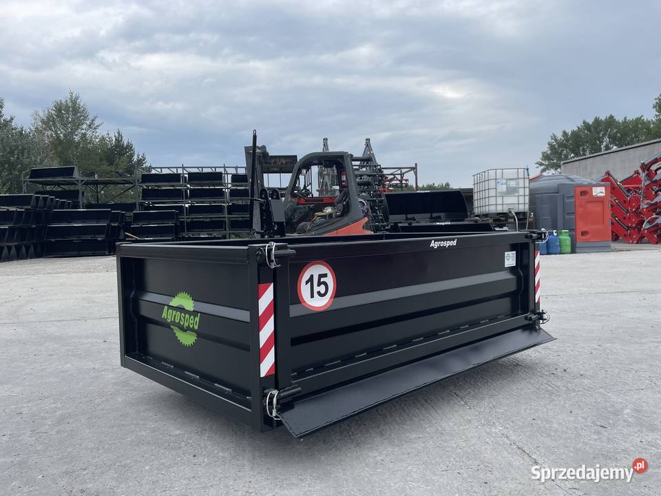 Skrzynia transportowa 165m tuz przódtył nieuszkodzony Zabłocie