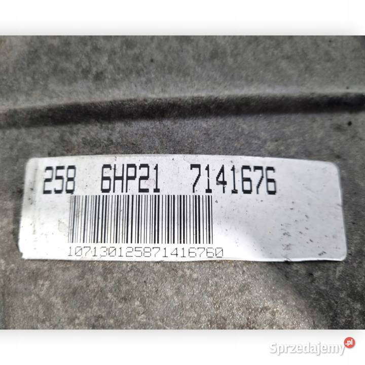 SKRZYNIA BIEGÓW 7576182 6HP21 BMW E87 E90 E91 20 lubelskie Chełm sprzedam