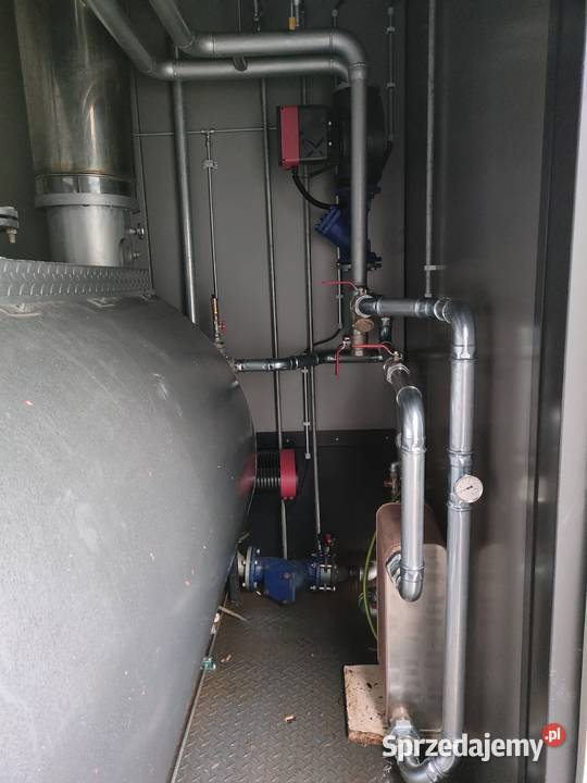 Mobilna kotłownia kontenerowa 500KW wymiennik Pozostałe mazowieckie Warszawa sprzedam