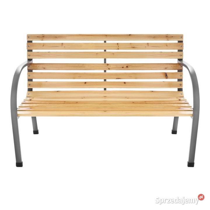 Ławka ogrodowa 120 z oparciem parkowa drewniana Poznań sprzedam