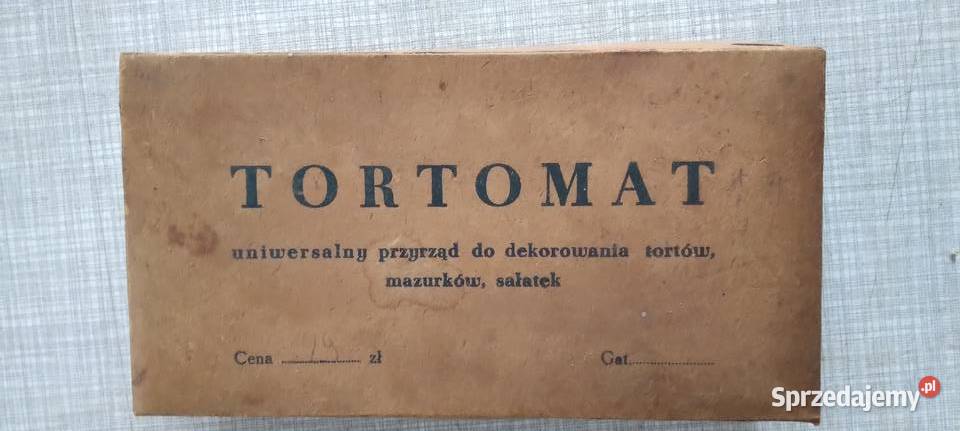 Tortomat vintage PRL wielkopolskie sprzedam