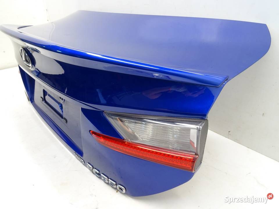 TYLNA KLAPA LEXUS RC SportowyCoupe TYLNA