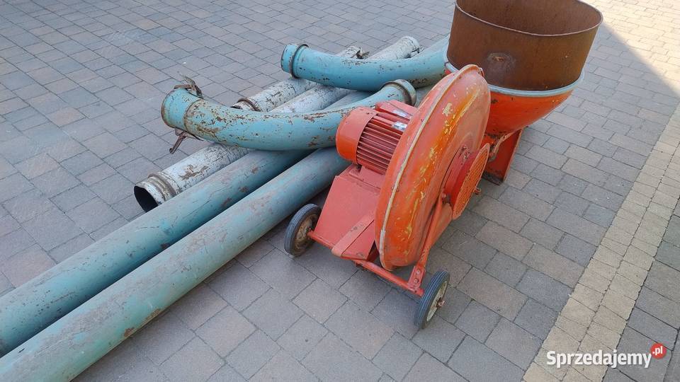 Dmuchawa Do Zboża Niemiecka Komplet Rur Kowale Pańskie