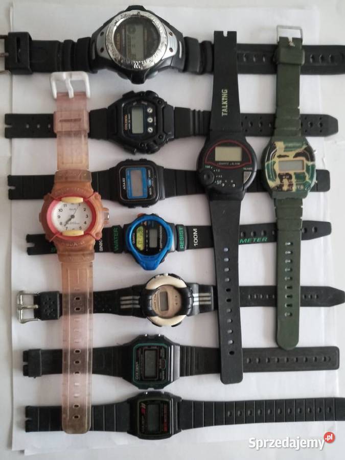 ZESTAW 143 ZEGARKÓW NA CZĘŚCI Szczecinek