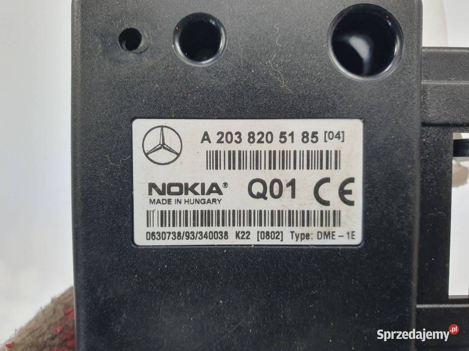 STEROWNIK MERCEDES W 220 LIFT 2038205185 osobowe Lipno