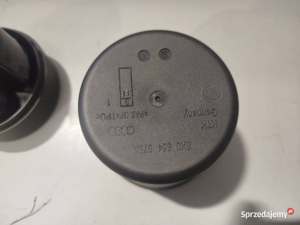 Oryginalna czarna popielniczka pudełeczko Audi Kielce sprzedam