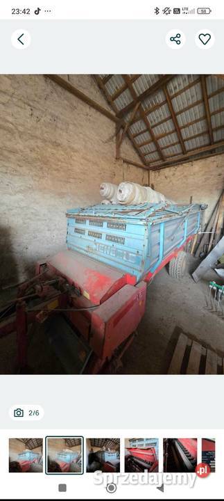 Rama z przyczepy samozbierającej nieuszkodzony