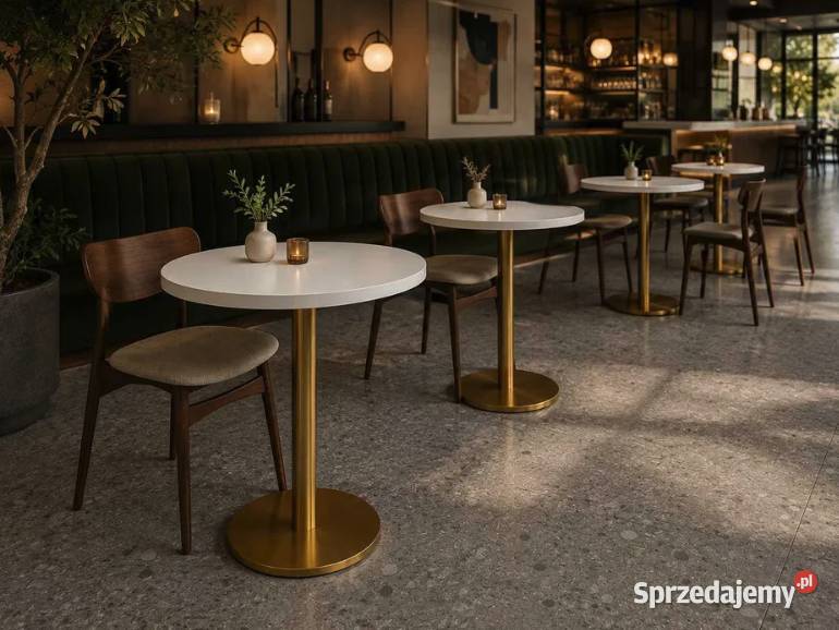 Stolik stół do jadalni restauracji lokalu fi 60 Poznań