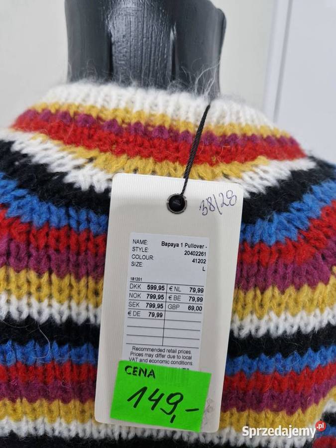 Kolorowy sweter Dranella zachodniopomorskie Nowogard