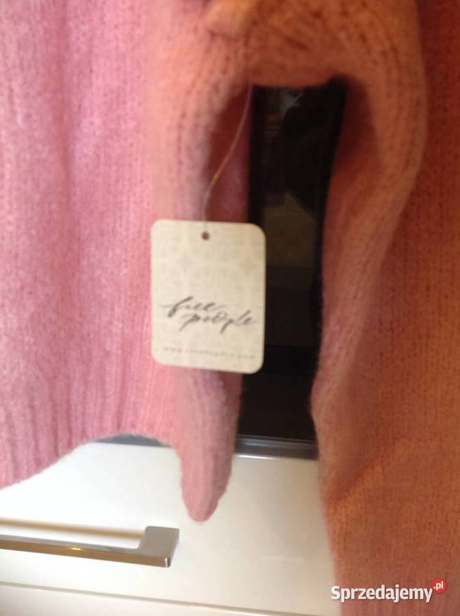 Sweter Golf Damski FREEPEOPLE S Jasny Różowy lubuskie Nowa Sól sprzedam