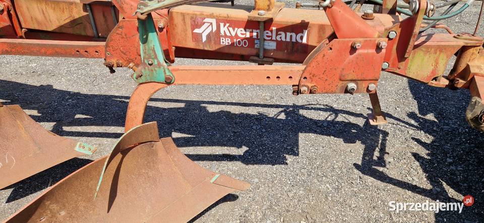 Pług Kverneland BB 100 Vario 8skibowy Zagonowy lubuskie Śliwnik