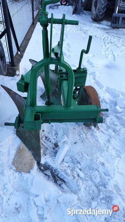 Pług 2 skibowy duży Miejsce Piastowe