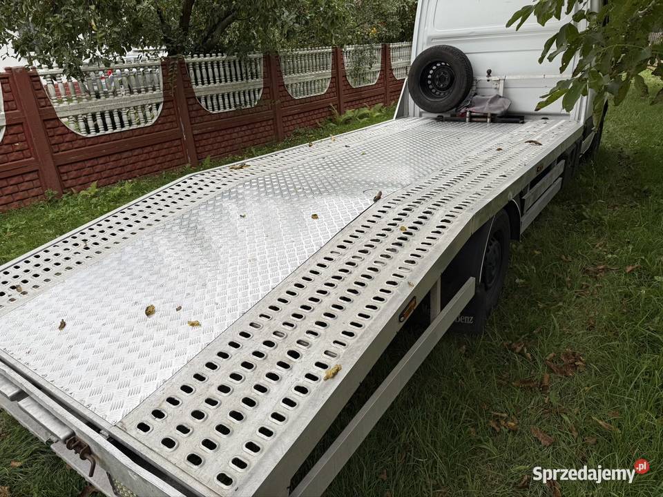 Mercedes Sprinter laweta 22 biturbo Majdan Królewski