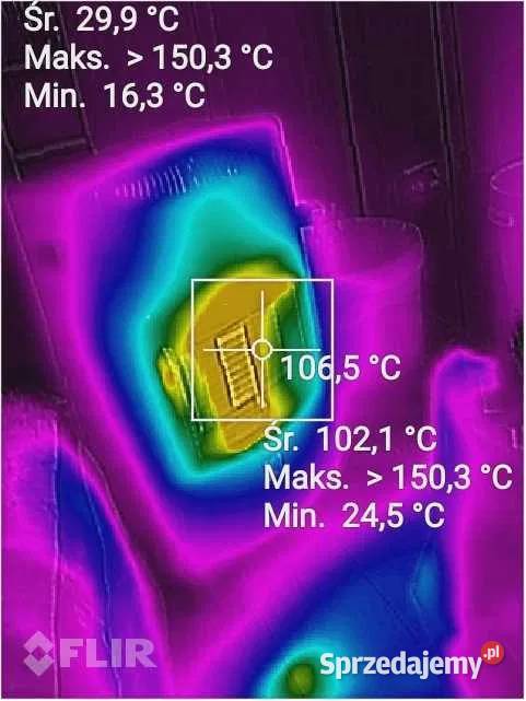 Wynajem CAT S60 Kamera termowizyjna Termowizja kujawsko-pomorskie Bydgoszcz