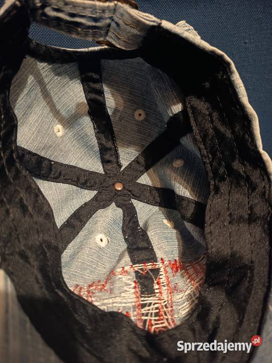 Niebieska Jeansowa Czapka z Daszkiem Dzieci York podlaskie Suwałki