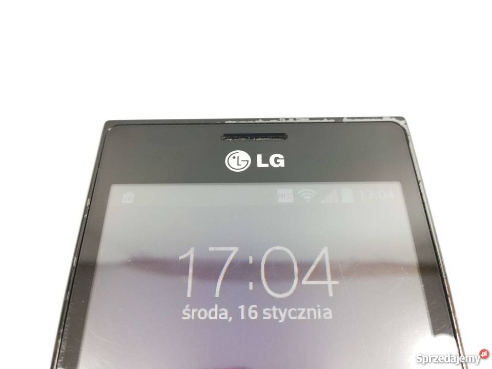 TELEFON LG E610 SWIFT L5 4GB 512MB 5MPIX NFC LG LG dolnośląskie Strzelin