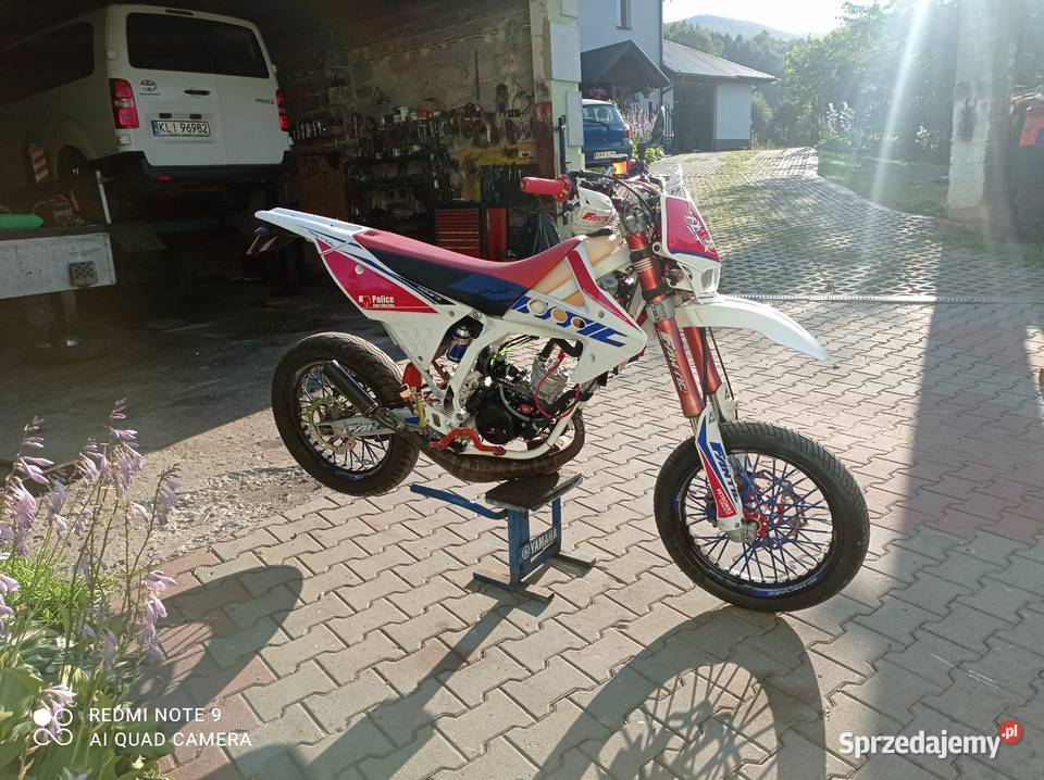 Fantic super moto 75cm3 Wiśniowa
