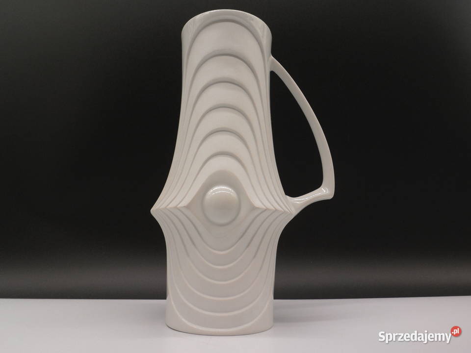Wazon z uchwytem opart Royal Porzellan Bavaria Porcelana i szkło Raszków
