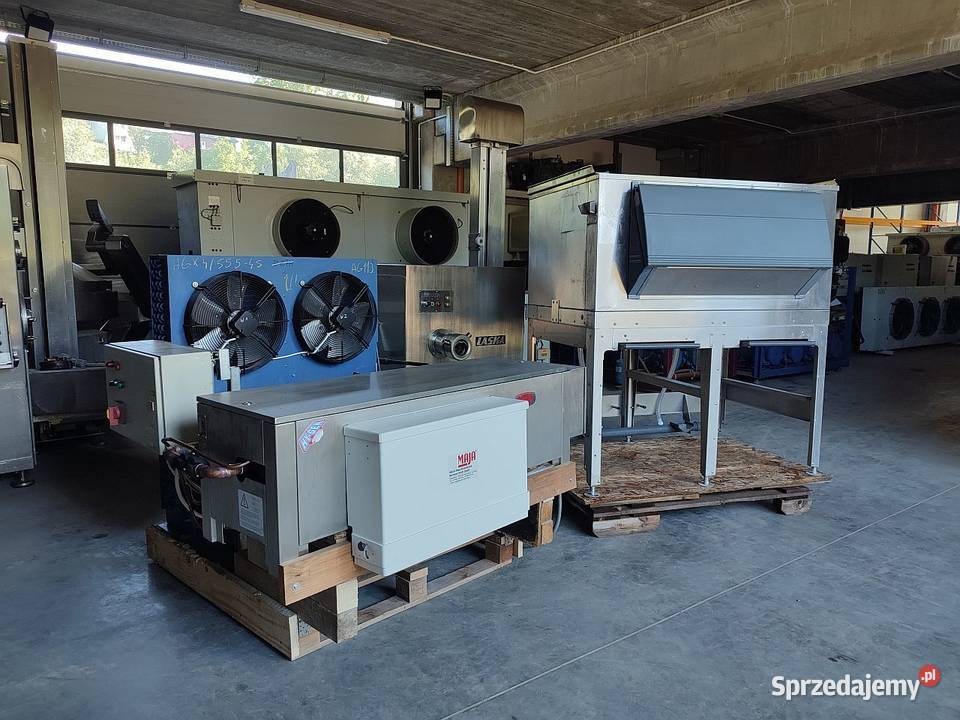 Łuskarka wytwornica lodu Maja 3 tony z agregatem Niedźwiedź