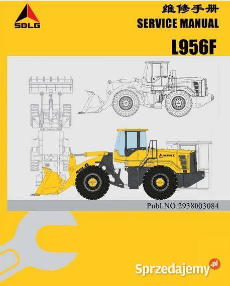 SDLG G9190H L956F instrukcje naprawy service Kielce