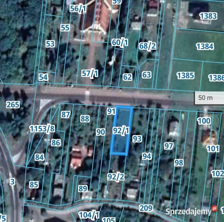 Działka w centrum Rejowca Fabrycznego Rejowiec Fabryczny