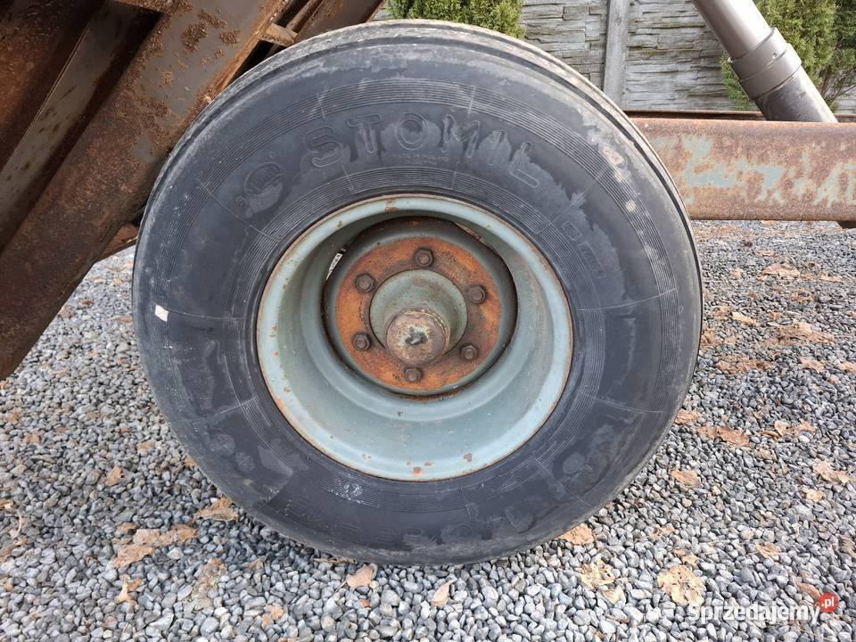 16Wywrotka kiper 5 ton przyczepa Przyczepy rolnicze świętokrzyskie Chobrzany sprzedam