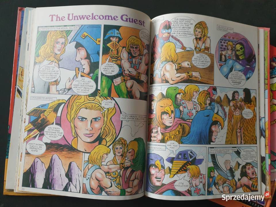 HeMan Masters Of The Universe Annual 1986 2 twarda okładka