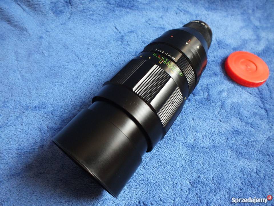Obiektyw Teleobiektyw Jupiter 21M 4200 pokrowiec Żary
