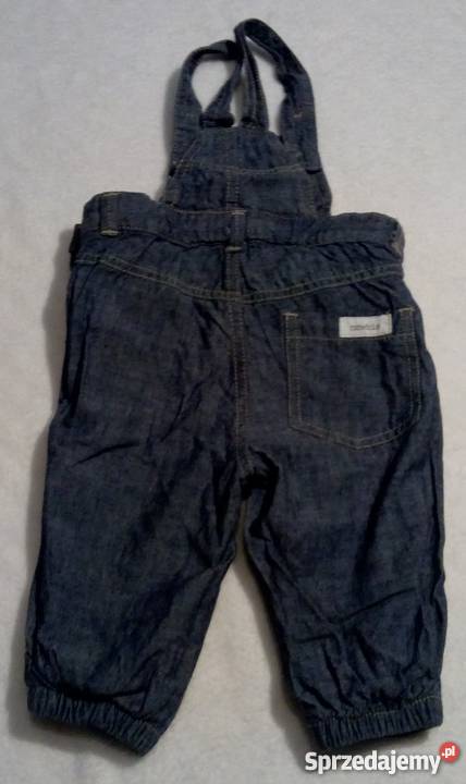 Chłopięce ogrodniczki na szelkach 62 Rozmiar 62