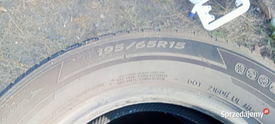 Komplet 195 65 15 wielosezonowe Hankook Mińsk Mazowiecki sprzedam